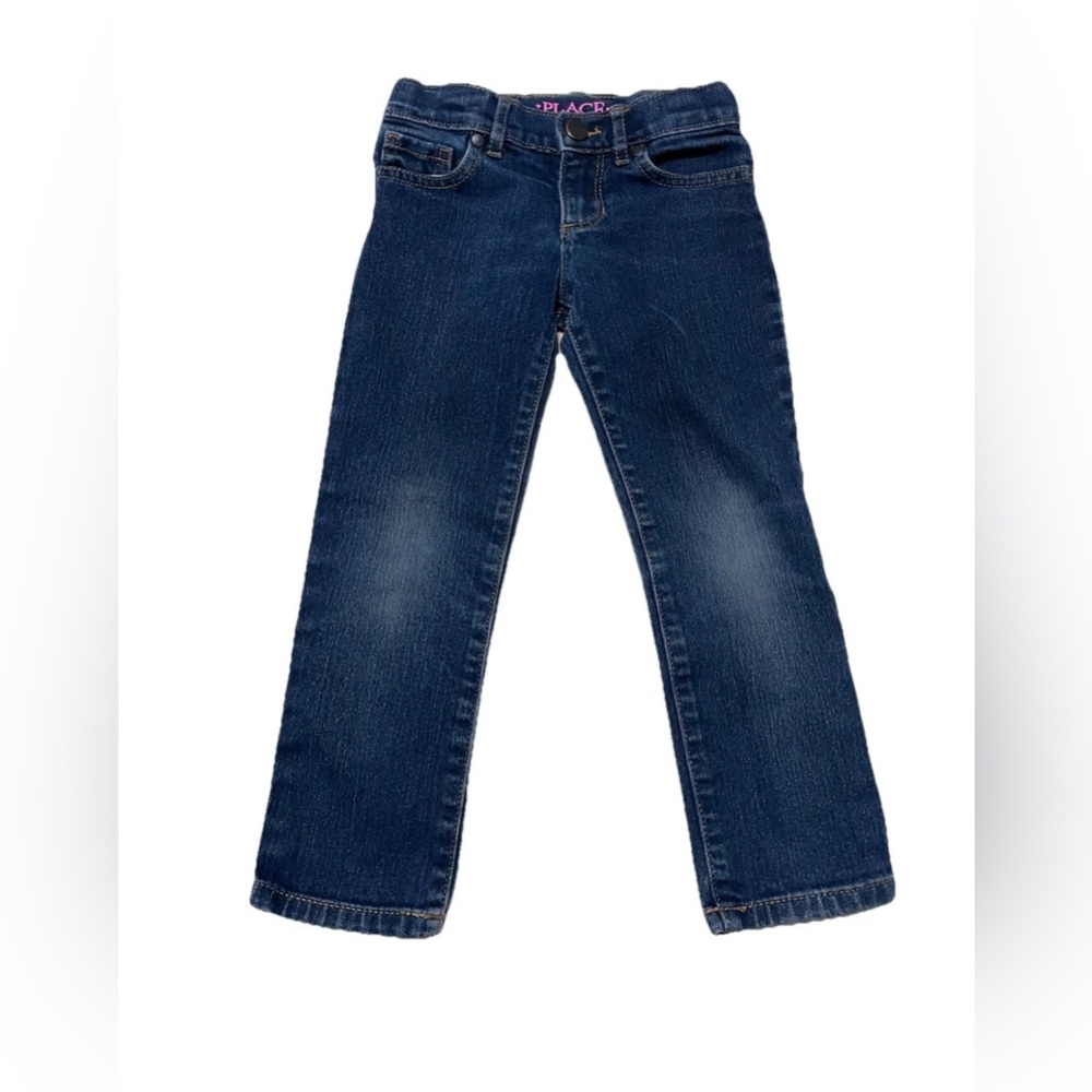 Children’s Place girls sz 5 skinny Jeans with adjustable waistband